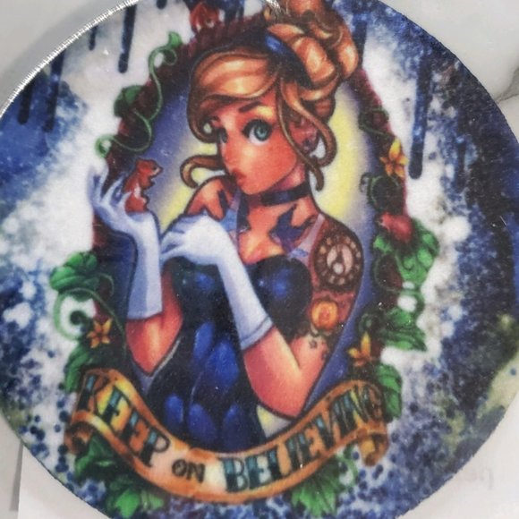 Keep on Believing Cinderella Car Air Freshener - Picture 3 of 5